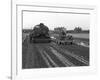 Road Construction Work, Doncaster, South Yorkshire, November 1955-Michael Walters-Framed Photographic Print