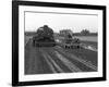 Road Construction Work, Doncaster, South Yorkshire, November 1955-Michael Walters-Framed Photographic Print