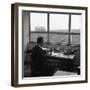 Road Control Room, Park Gate Iron and Steel Co, Rotherham, South Yorkshire, 1964-Michael Walters-Framed Premium Photographic Print