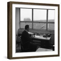 Road Control Room, Park Gate Iron and Steel Co, Rotherham, South Yorkshire, 1964-Michael Walters-Framed Photographic Print