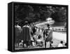 Road Cycling in the 1948 London Olympics-null-Framed Stretched Canvas