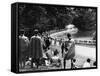 Road Cycling in the 1948 London Olympics-null-Framed Stretched Canvas