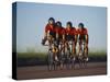 Road Cycling Team in Action-null-Stretched Canvas