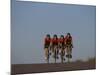 Road Cycling Team in Action-null-Mounted Photographic Print