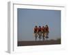 Road Cycling Team in Action-null-Framed Photographic Print