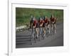 Road Cycling Team in Action-null-Framed Photographic Print