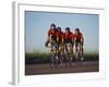 Road Cycling Team in Action-null-Framed Photographic Print