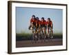 Road Cycling Team in Action-null-Framed Photographic Print