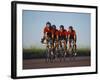 Road Cycling Team in Action-null-Framed Photographic Print