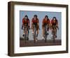 Road Cycling Team in Action-null-Framed Photographic Print