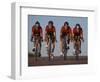 Road Cycling Team in Action-null-Framed Photographic Print