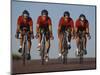 Road Cycling Team in Action-null-Mounted Photographic Print