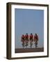 Road Cycling Team in Action-null-Framed Photographic Print