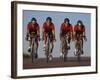 Road Cycling Team in Action-null-Framed Photographic Print