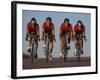 Road Cycling Team in Action-null-Framed Photographic Print