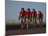 Road Cycling Team in Action-null-Mounted Photographic Print