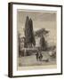 Road from Cavi to Genazzano-null-Framed Giclee Print