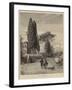 Road from Cavi to Genazzano-null-Framed Giclee Print