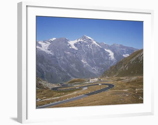 Road, Grossglockner-Hochalpen, Austria-Hans Peter Merten-Framed Photographic Print