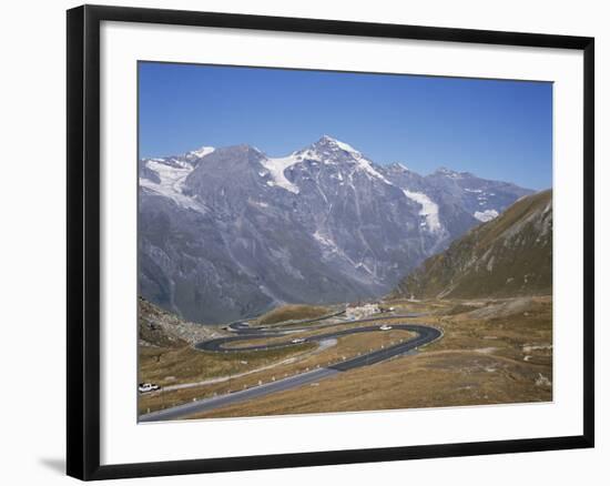 Road, Grossglockner-Hochalpen, Austria-Hans Peter Merten-Framed Photographic Print