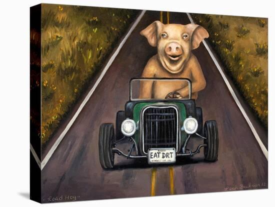 Road Hog-Leah Saulnier-Stretched Canvas