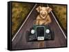 Road Hog-Leah Saulnier-Framed Stretched Canvas