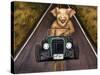 Road Hog-Leah Saulnier-Stretched Canvas