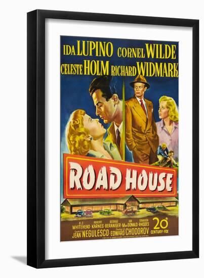 Road House-null-Framed Art Print