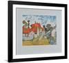 Road in Auvers-Vincent van Gogh-Framed Collectable Print