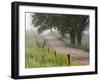 Road in Cades Cove, Great Smoky Mountains National Park, Tennessee, USA-null-Framed Premium Photographic Print