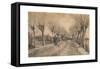 Road in Etten, 1881-Vincent van Gogh-Framed Stretched Canvas