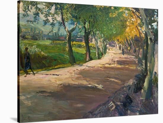 Road in Godramstein, 1909-Max Slevogt-Stretched Canvas