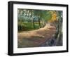 Road in Godramstein, 1909-Max Slevogt-Framed Giclee Print