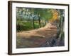 Road in Godramstein, 1909-Max Slevogt-Framed Giclee Print