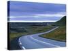 Road in Iceland-Jon Arnold-Stretched Canvas