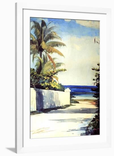 Road in Nassau, 1898-99-Winslow Homer-Framed Giclee Print