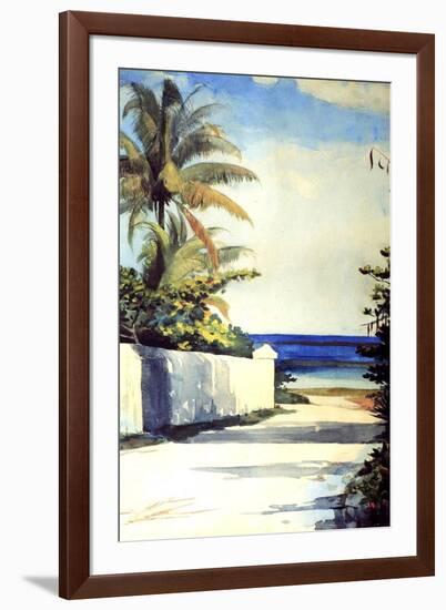 Road in Nassau, 1898-99-Winslow Homer-Framed Giclee Print