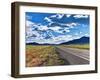 Road in New Mexico with Sky-evren_photos-Framed Photographic Print