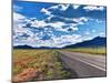 Road in New Mexico with Sky-evren_photos-Mounted Photographic Print