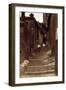 Road in Palestrina-Vincenzo Cabianca-Framed Giclee Print