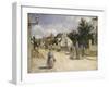 Road in Pontoise, 1879-Camille Pissarro-Framed Giclee Print