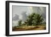 Road in the Dunes with a Carriage-Salomon Jacobsz van Ruisdael-Framed Giclee Print