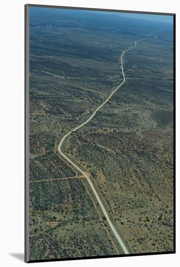 Road in the Namibian Desert, Namibia, Africa-Bhaskar Krishnamurthy-Mounted Photographic Print