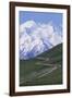 Road in Thorofare Pass Below Mt. Mckinley-Paul Souders-Framed Photographic Print