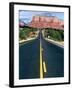 Road Into Sedona, Sedona, U.S.A.-Ann Cecil-Framed Premium Photographic Print