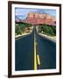 Road Into Sedona, Sedona, U.S.A.-Ann Cecil-Framed Photographic Print