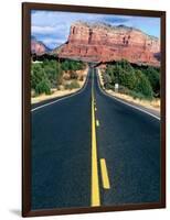 Road Into Sedona, Sedona, U.S.A.-Ann Cecil-Framed Photographic Print