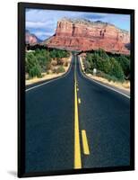 Road Into Sedona, Sedona, U.S.A.-Ann Cecil-Framed Photographic Print