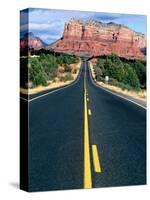 Road Into Sedona, Sedona, U.S.A.-Ann Cecil-Stretched Canvas