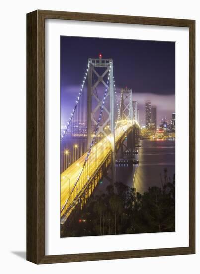 Road Into The City, Bay Bridge - San Francisco-Vincent James-Framed Photographic Print